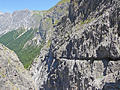 Trail through the gorge