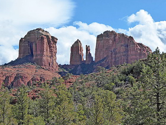 View of Cathedral Rock