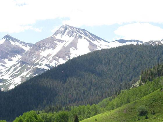 Thompson Peak and the Yule Creek Drainage