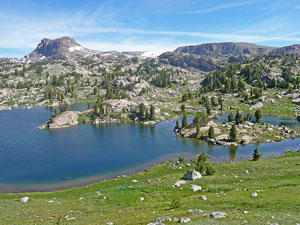 Horseshoe Lake on the Beartooth Plateaur