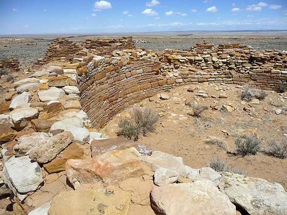 A kiva at Tsin Kletzin 