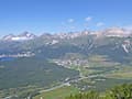 The Albula Alps soaring above St Moritz and Celerina
