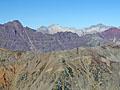 Pyramid Peak, Snowmass Mtn and Capitol Peak from Electric Pass