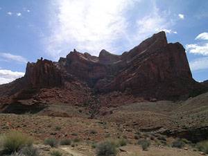Looking into Upheaval Crater