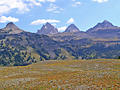 Battleship Mountain and the Teton Summits