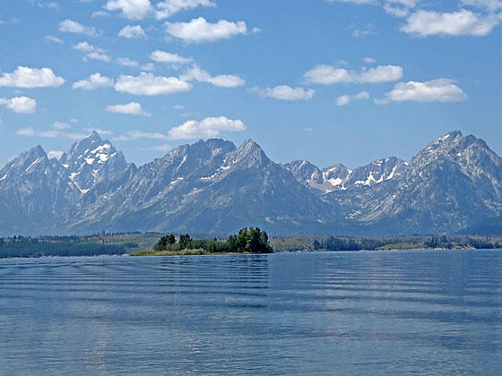 Teton Panorama from Hermitage Point 